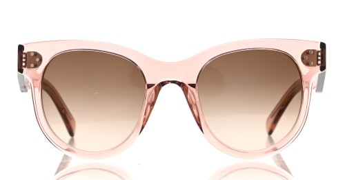 Celine CL40182F - 72F - 50 Sonnenbrillen Rosa Kissenform (Abgerundet)