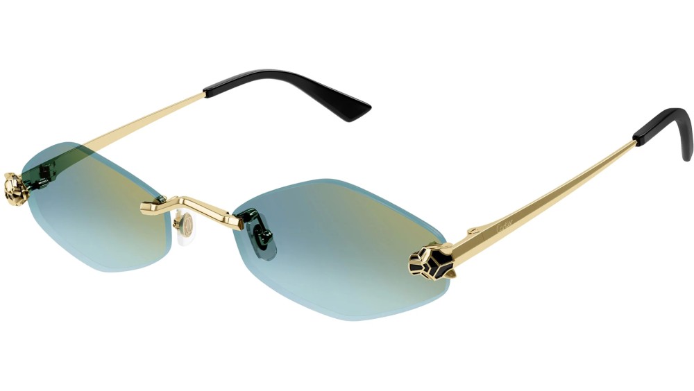 Cartier CT0433S - 003 - 55 Sonnenbrillen Geometrisch