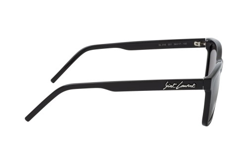Saint Laurent SL318 - 001 - 56 Sonnenbrillen Schwarz Eckig