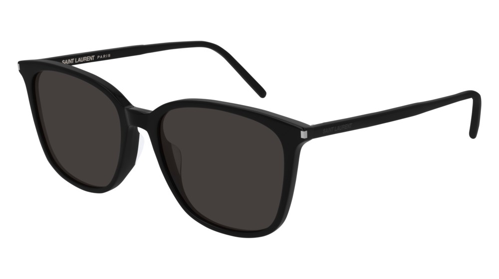 Saint Laurent SL325K - 001 - 56 Sonnenbrillen Schwarz Eckig