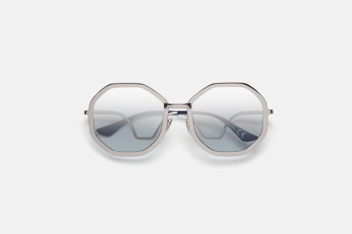 Marni 3TD Kamiora - 58 Sonnenbrillen Silber Geometrisch
