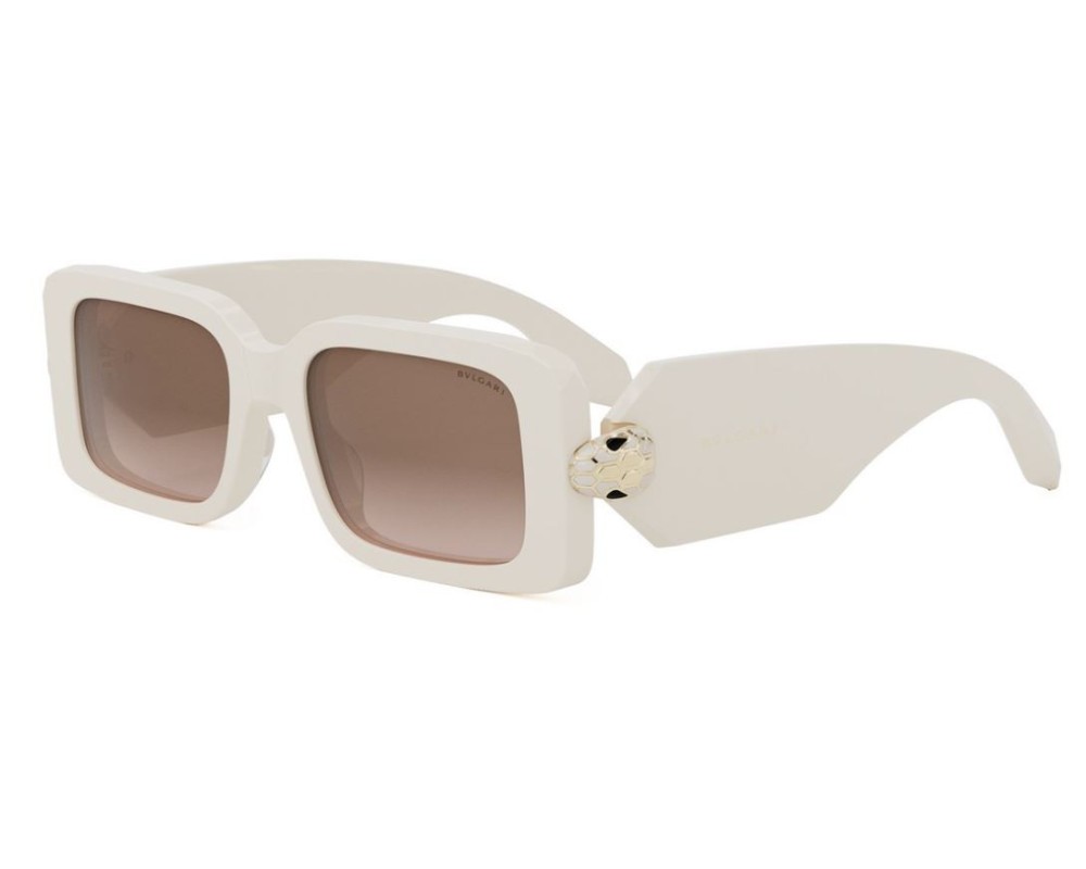 Bvlgari BV40044F SERPENTI - 25F - 56 Sonnenbrillen Weiß Eckig