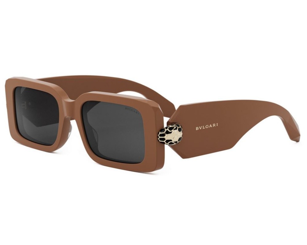Bvlgari BV40044I SERPENTI - 45A - 53 Sonnenbrillen Braun Eckig