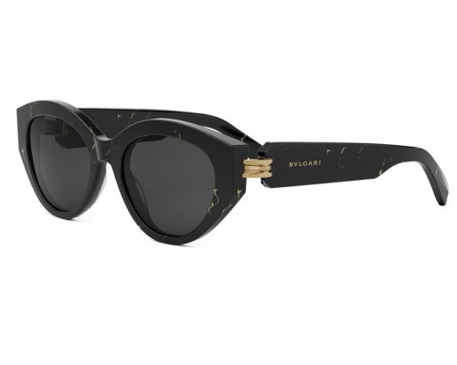 Bvlgari BV40046I B ZERO1 - 05A - 53 Sonnenbrillen Schwarz Cat Eye