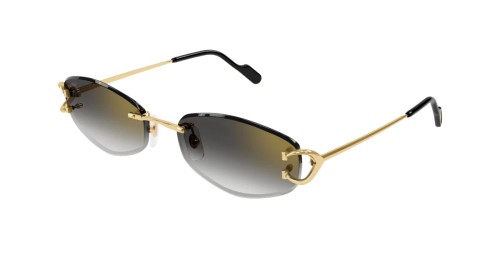 Cartier CT0467S - 001 - 57 Sonnenbrillen Oval
