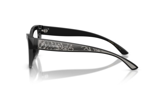 DOLCE & GABBANA DG3412 - ​501 - ​53 Brillenfassungen Schwarz Cat Eye