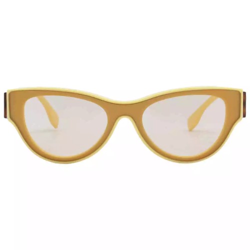 Fendi FE40135I - 39E - 139 Sonnenbrillen Braun Cat Eye