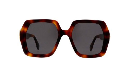 Fendi FE40139F - 53A - 54 Sonnenbrillen Havanna Eckig