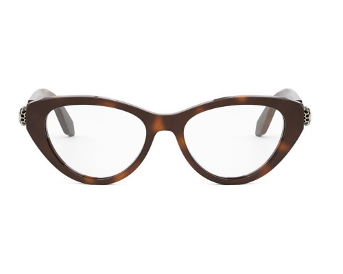 Bvlgari BV50029I SERPENTI - 053 - 52 Brillenfassungen Havanna Cat Eye