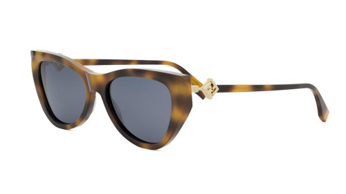 Fendi FE40149I - 53V - 54 Sonnenbrillen Havanna Cat Eye