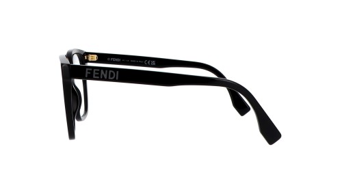 Fendi FE50087I - 001 - 54 Brillenfassungen Schwarz Eckig