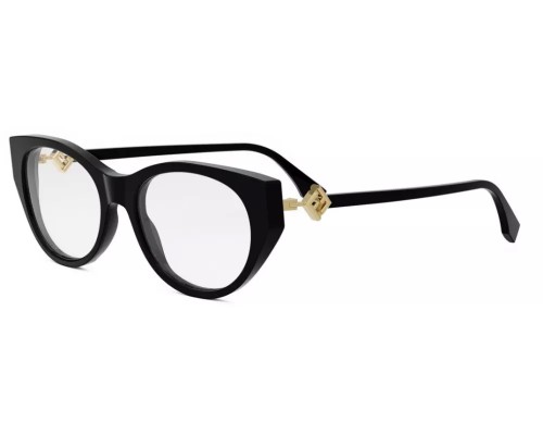 Fendi FE50099I - 001 - 53 Brillenfassungen Schwarz Cat Eye
