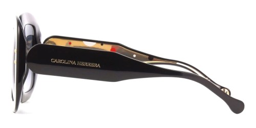 Carolina Herrera CH0010/S - 8079O - 52 Sonnenbrillen Schwarz Eckig