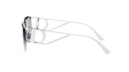 Dior 30 MONTAIGNE B3U - F0A6 F - 65 Sonnenbrillen Silber Cat Eye