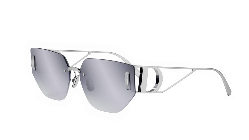 Dior 30 MONTAIGNE B3U - F0A6 F - 65 Sonnenbrillen Silber Cat Eye
