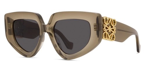 Loewe LW40154U - 96A - 51 Sonnenbrillen Braun Cat Eye