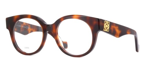 Loewe LW50068I - 052 - 51 Brillenfassungen Havanna Rund