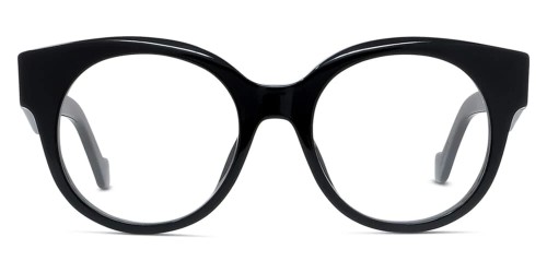Loewe LW50068I - 001 - 51 Brillenfassungen Schwarz Rund