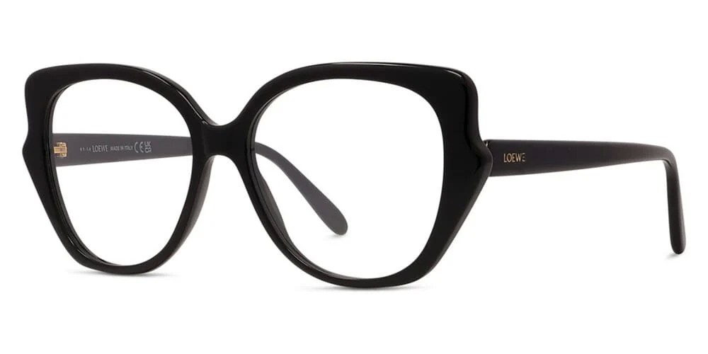 Loewe LW50092I - 001 - 54 Brillenfassungen Schwarz Schmetterling