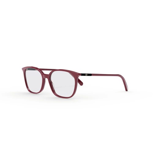 Dior MINI CD O S4I - 3500 - 54 Brillenfassungen Rot Eckig