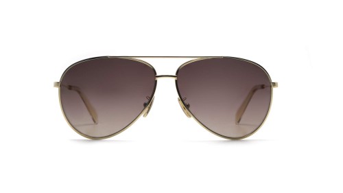 Celine CL40062U - 30D - 61 - MIT POLARISIERTEN GLÄSERN Sonnenbrillen Gold Pilot (Aviator)