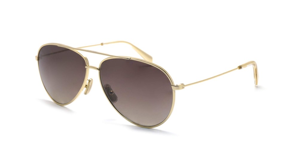 Celine CL40062U - 30D - 61 - MIT POLARISIERTEN GLÄSERN Sonnenbrillen Gold Pilot (Aviator)
