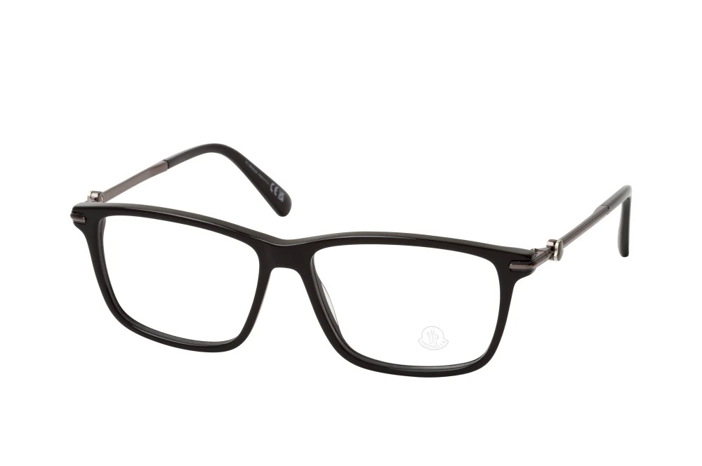 Moncler ML5205 - 001 - 54 Brillenfassungen Schwarz Eckig