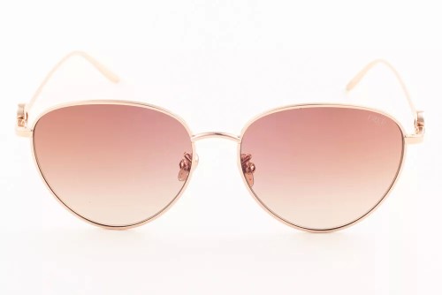 Fred FG40031U - 33G - 56 Sonnenbrillen Gold Kissenform (Abgerundet)