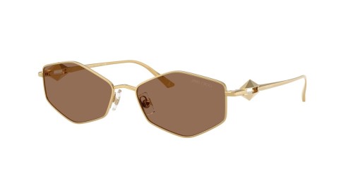 Jimmy Choo JC4017 - ​302373 - ​55 Sonnenbrillen Gold Oval