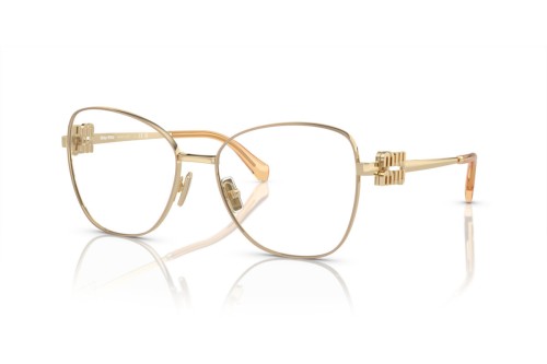 MIU MIU MU 50XV - ​14M1O1 - ​56 Brillenfassungen Gold Schmetterling