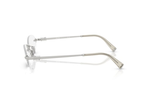 MIU MIU MU 53WV - ​1BC1O1 - ​53 Brillenfassungen Silber Oval