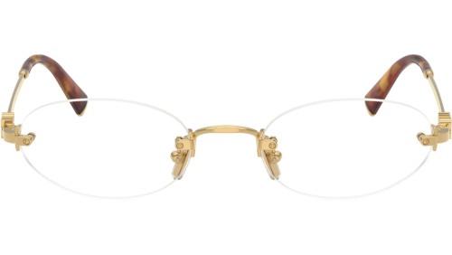 MIU MIU MU 53WV - ​5AK1O1 - ​53 Brillenfassungen Oval