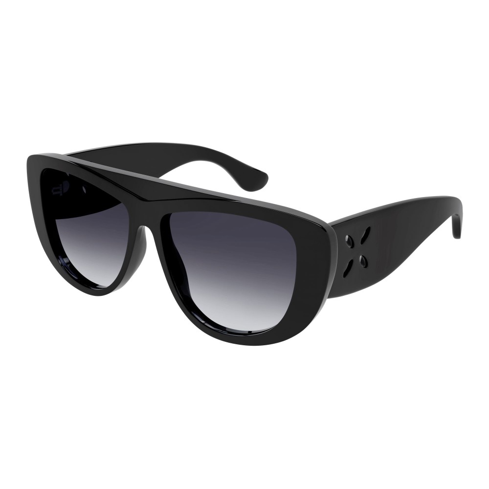 Alaia AA0056S - 001 - 56 Sonnenbrillen Schwarz Flacher Oberteil