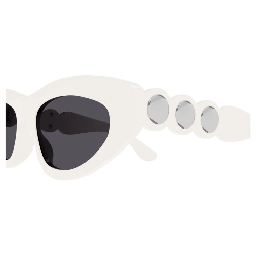 Alaia AA0058S - 002 - 53 Sonnenbrillen Weiß Cat Eye