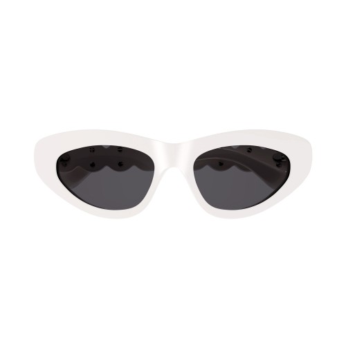 Alaia AA0058S - 002 - 53 Sonnenbrillen Weiß Cat Eye
