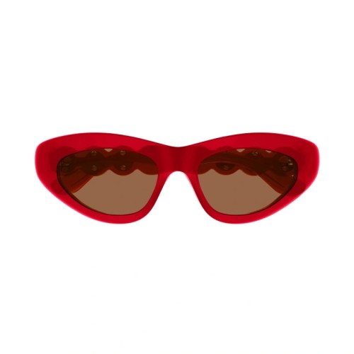 Alaia AA0058S - 003 - 53 Sonnenbrillen Rot Cat Eye