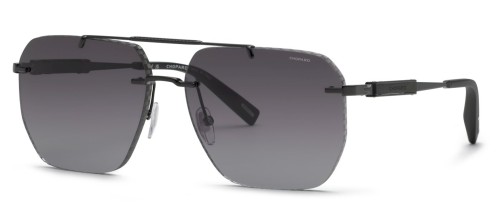 Chopard SCHL53 - 0672 - 64 Sonnenbrillen Schwarz Pilot (Aviator)
