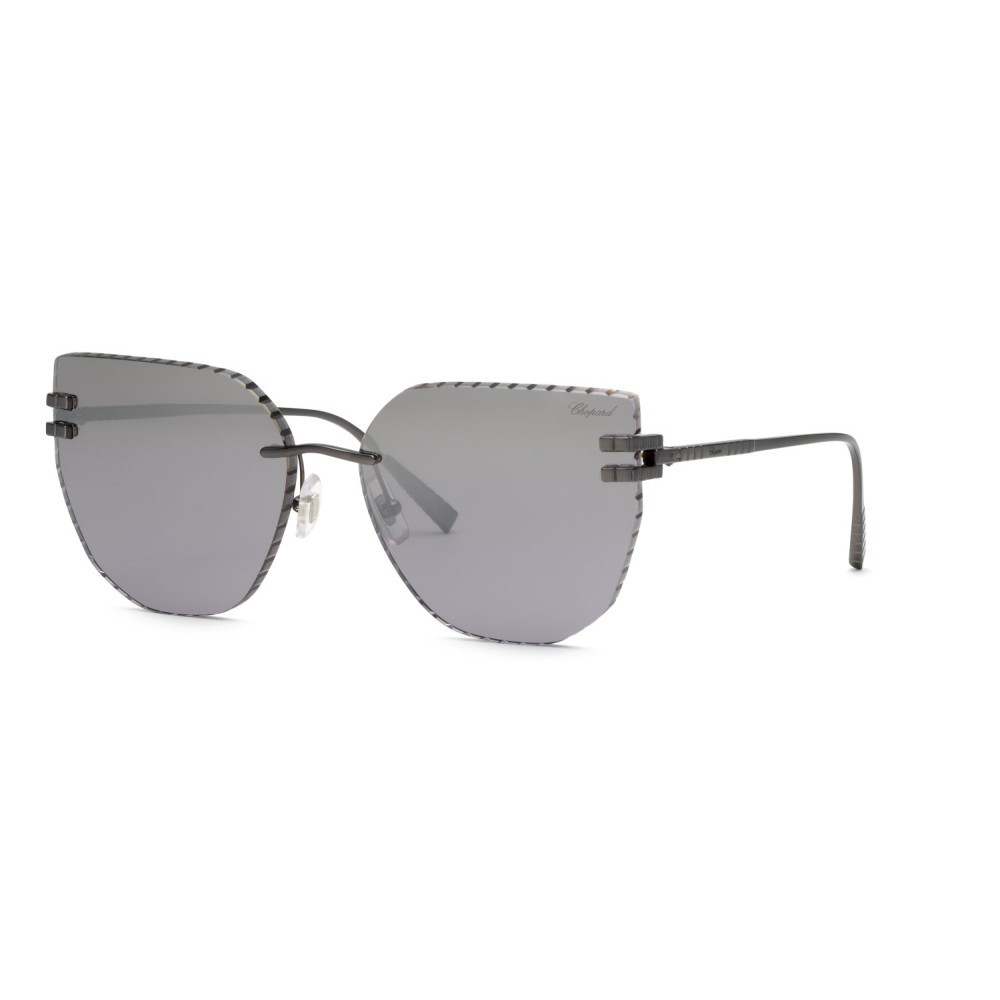 Chopard SCHL54M - I86X - 61 Sonnenbrillen Grau Schmetterling