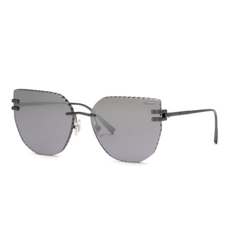 Chopard SCHL54M - I86X - 61 Sonnenbrillen Grau Schmetterling