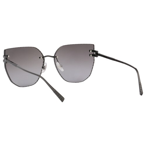 Chopard SCHL54M - I86X - 61 Sonnenbrillen Grau Schmetterling