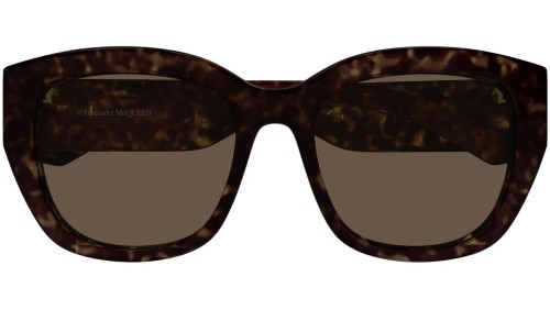 Alexander McQueen AM0451SA - 002 - 55 Sonnenbrillen Kissenform (Abgerundet)