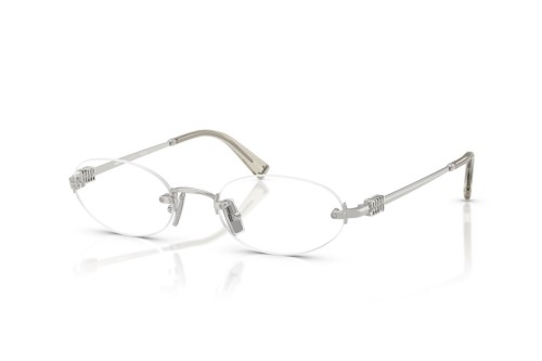MIU MIU MU 53WV - ​1BC1O1 - ​53 Brillenfassungen Silber Oval