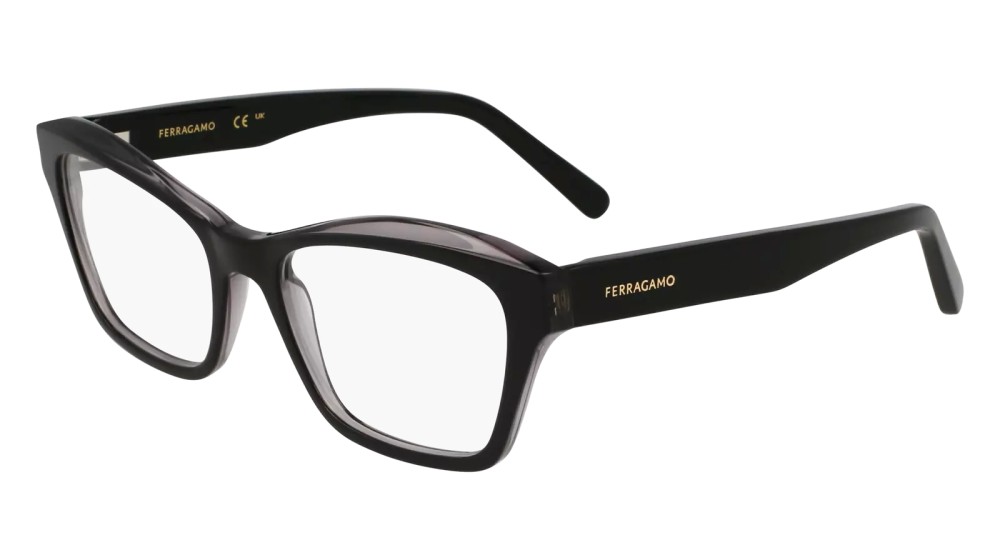 Salvatore Ferragamo SF2951N - 022 - 53 Brillenfassungen Schwarz Cat Eye