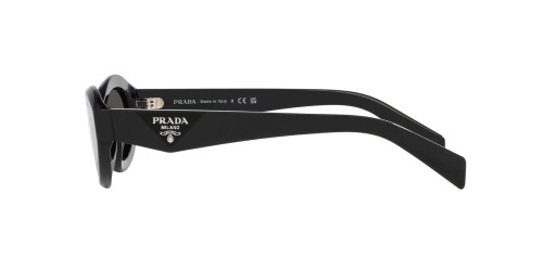 PRADA PR 26ZS - ​16K08Z - ​55 Sonnenbrillen Schwarz Oval