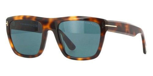 Tom Ford FT1077 ALBERTO - 53V - 55 Sonnenbrillen Havanna Eckig