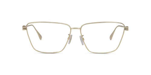 Fendi FE50071U - 030 - 57 Brillenfassungen Gold Eckig