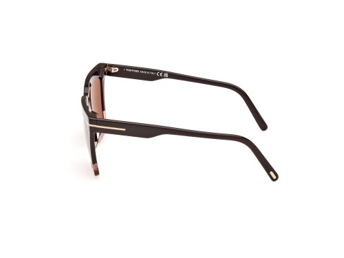 Tom Ford FT1110 EDEN - 50Z - 56 Sonnenbrillen Braun, Rosa Eckig