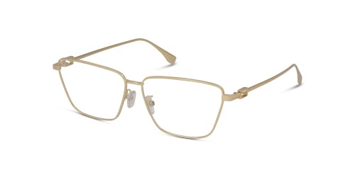 Fendi FE50071U - 030 - 57 Brillenfassungen Gold Eckig