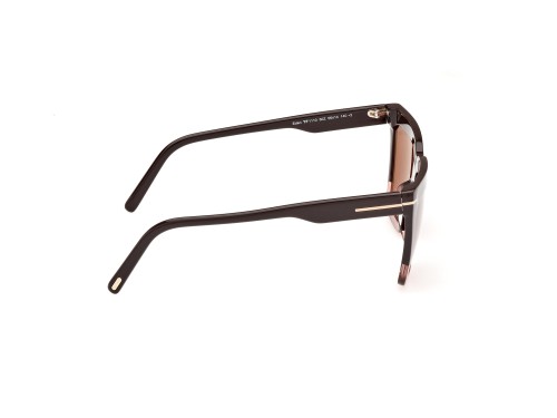 Tom Ford FT1110 EDEN - 50Z - 56 Sonnenbrillen Braun, Rosa Eckig