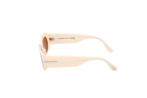 Tom Ford FT1187-F CIELLE - 25E - 54 Sonnenbrillen Beige Oval